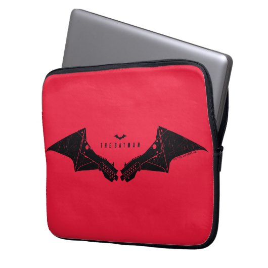 Die Batman Mechanical Bat Wings Laptopschutzhülle (Vorderseite Links)