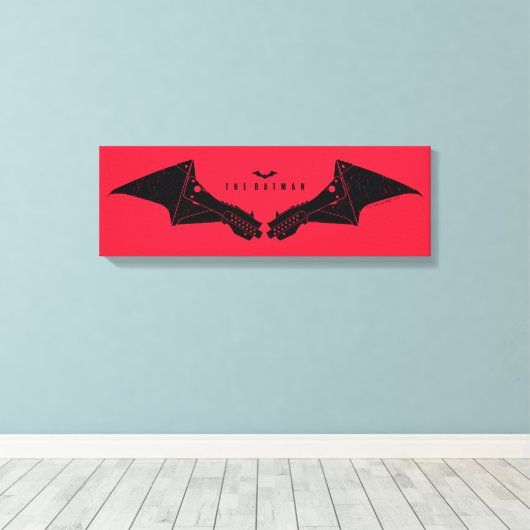 Die Batman Mechanical Bat Wings Leinwanddruck (Insitu (Holzboden))