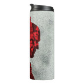 Die Batman Newspaper-Silhouette Thermosbecher (Nach rechts gedreht)