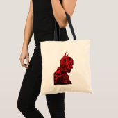 Die Batman Newspaper-Silhouette Tragetasche (Vorderseite (Produkt))