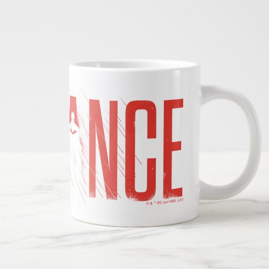 Die Batman-Silhouette der Rache Jumbo-Tasse (Rechts)