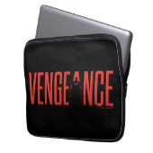 Die Batman-Silhouette der Rache Laptopschutzhülle (Vorderseite Links)