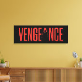 Die Batman-Silhouette der Rache Leinwanddruck (Insitu (Wohnzimmer))