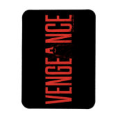 Die Batman-Silhouette der Rache Magnet (Vertikal)