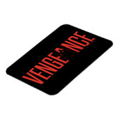 Die Batman-Silhouette der Rache Magnet (Linke Seite)