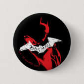 Die Batman Spraypaint-Kontur Button (Vorderseite)