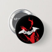 Die Batman Spraypaint-Kontur Button (Vorne & Hinten)