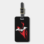 Die Batman Spraypaint-Kontur Gepäckanhänger (Vorderseite vertikal)