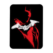 Die Batman Spraypaint-Kontur Magnet (Vertikal)