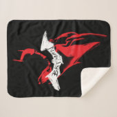 Die Batman Spraypaint-Kontur Sherpadecke (Vorderseite (Horizontal))