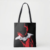 Die Batman Spraypaint-Kontur Tasche (Vorderseite)