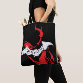 Die Batman Spraypaint-Kontur Tasche (Von Nahem)