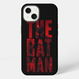 Die Batman-Typografie-Cutout iPhone 13 Hülle