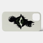 Die Batman- und die Riddler-Grafik Case-Mate iPhone Hülle (Rückseite (Horizontal))