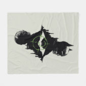 Die Batman- und die Riddler-Grafik Fleecedecke (Vorderseite (Horizontal))