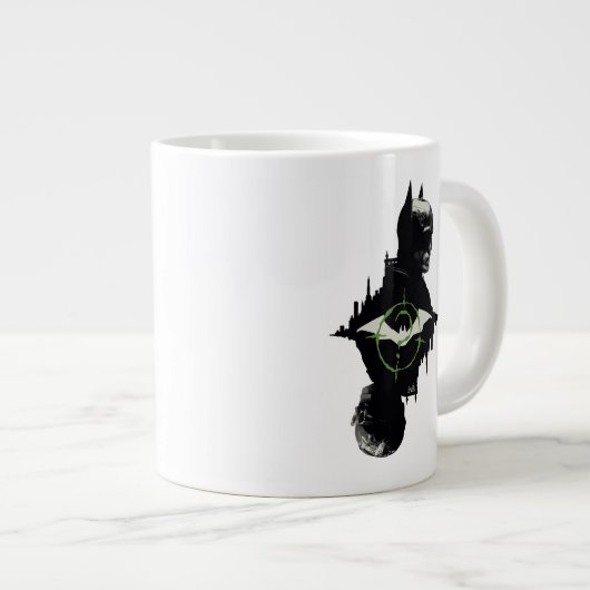 Die Batman- und die Riddler-Grafik Jumbo-Tasse (Vorderseite Rechts)