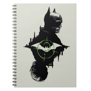 Die Batman- und die Riddler-Grafik Notizblock