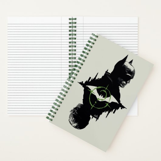 Die Batman- und die Riddler-Grafik Notizblock (Innen)