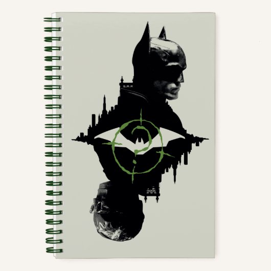 Die Batman- und die Riddler-Grafik Notizblock (Vorderseite)