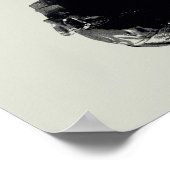 Die Batman- und die Riddler-Grafik Poster (Ecke)