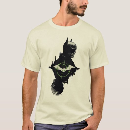 Die Batman- und die Riddler-Grafik T-Shirt (Vorderseite)