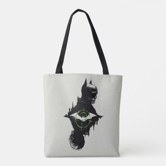 Die Batman- und die Riddler-Grafik Tasche (Rückseite)