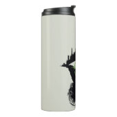 Die Batman- und die Riddler-Grafik Thermosbecher (Nach links gedreht)