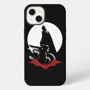 Die Batmans Motorrad-Silhouette iPhone 13 Hülle