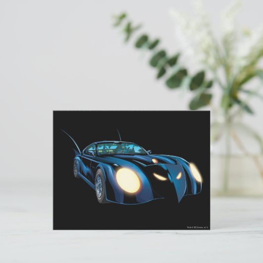 Die Batmobile Postkarte (Stehend Vorderseite)