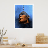 Die Bauarbeiter - Le chantier Poster (Küche)