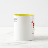 Die Baub Show 15 Unze-Kaffee-Tasse Zweifarbige Tasse (Mittel)