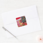 DIE BAUCHRISTMAS QUADRATISCHER AUFKLEBER (Umschlag)