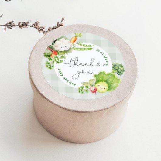 Die Bauern, die in der Nähe sind, verkaufen Babydu Runder Aufkleber