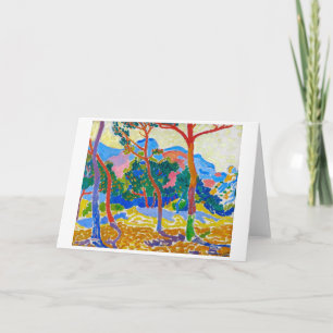 Die Bäume Andre Derain Karte