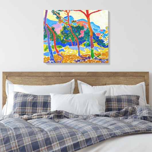 Die Bäume | Andre Derain | Leinwanddruck (Insitu (Schlafzimmer))