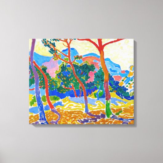 Die Bäume | Andre Derain | Leinwanddruck (Vorderseite)