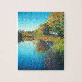 Die Bäume fallen Landschaft Feine Kunst Puzzle (Vertikal)