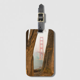 Die Bäume Golden gate bridges von übersehen Gepäckanhänger