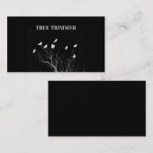 Die Bäume Visitenkarte (Vorne/Hinten)
