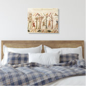 Die Bäume werden abgeschnitten, um die Schiffe zu Leinwanddruck (Insitu (Schlafzimmer))