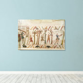 Die Bäume werden abgeschnitten, um die Schiffe zu  Leinwanddruck (Insitu (Holzboden))