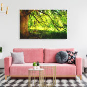 Die Baumschaukel Leinwanddruck (Insitu (Wohnzimmer))