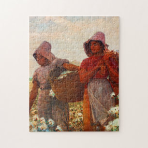 Die Baumwollpflücker von Winslow Homer Puzzle