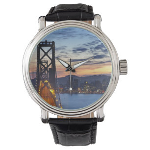 Die Bay Bridge von Treasure Island Armbanduhr