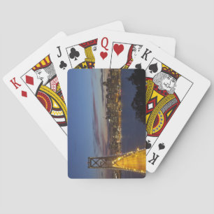 Die Bay Bridge von Treasure Island Spielkarten