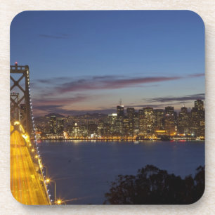 Die Bay Bridge von Treasure Island Untersetzer