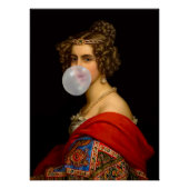 Die bayerische Schönheit und das Kaugummi Poster (Vorderseite)