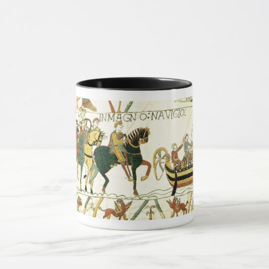 Die Bayeux-Tapisserie I Tasse (Zentrum)
