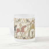 Die Bayeux-Tapisserie III Mattglastasse (Vorderseite Links)