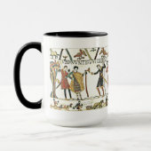 Die Bayeux-Tapisserie wieder Tasse (Links)